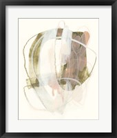 Framed 'Hyacinth Gesture III' border=