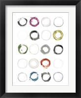 Circular Magnetism I Framed Print