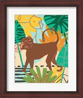 Framed Graphic Jungle III