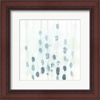 Framed Indigo Threads I