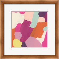 Framed 'Pink Slip III' border=