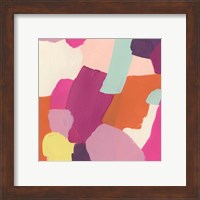 Framed 'Pink Slip III' border=