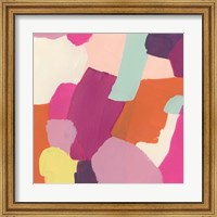 Framed Pink Slip III