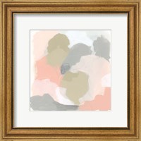 Framed 'Pink Cloud II' border=