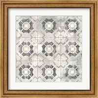 Framed 'Marble Tile Design III' border=