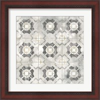 Framed 'Marble Tile Design III' border=