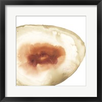 Cropped Geodes IV Framed Print