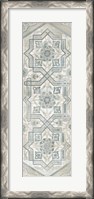 Framed Vintage Persian Panel III