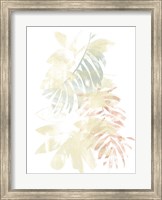 Framed Pastel Tropics III