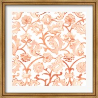 Framed Bohemian Textile III