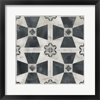 Framed 'Neutral Tile Collection IV' border=