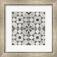 Framed 'Neutral Tile Collection V' border=