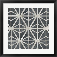 Framed 'Neutral Tile Collection VII' border=