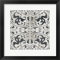 Framed Neutral Tile Collection VIII