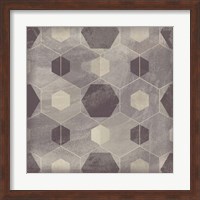 Framed Hexagon Tile IV