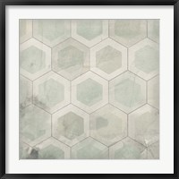 Framed Hexagon Tile VII