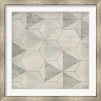 Framed Hexagon Tile IX