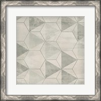 Framed Hexagon Tile IX