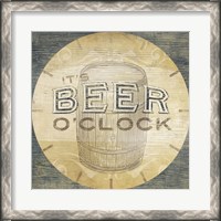 Framed Beverage O'Clock III