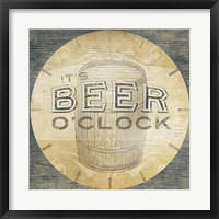 Framed Beverage O'Clock III