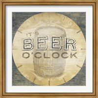 Framed Beverage O'Clock III