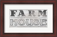 Framed Vintage Farmhouse Sign I