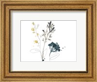 Framed Navy Garden Inspiration I