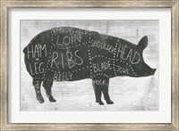 Framed Farmhouse Butcher I