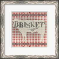 Framed 'Gingham BBQ II' border=