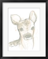 Framed Deer Cameo I