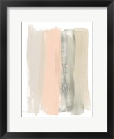 Framed Blush Abstract II