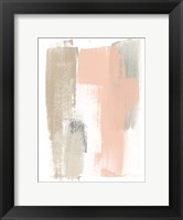 Framed Blush Abstract VI