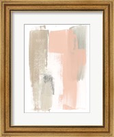 Framed Blush Abstract VI