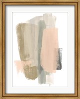 Framed Blush Abstract VII