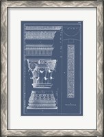 Framed Column & Cornice Blueprint I