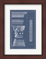 Framed Column & Cornice Blueprint I