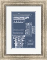 Framed Column & Cornice Blueprint III