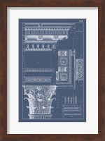 Framed Column & Cornice Blueprint III