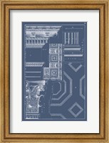 Framed Column & Cornice Blueprint IV