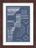 Framed Column & Cornice Blueprint IV
