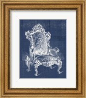 Framed Antique Chair Blueprint II