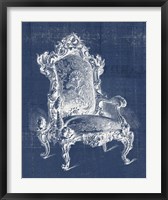 Framed Antique Chair Blueprint II