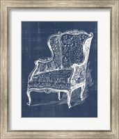 Framed Antique Chair Blueprint III