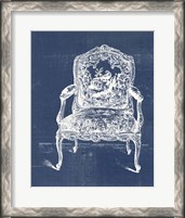 Framed Antique Chair Blueprint V