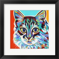 Dramatic Cats II Framed Print