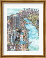 Framed US Cityscape-Miami