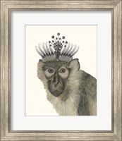 Framed 'Majestic Monkey I' border=