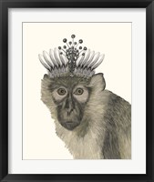 Framed 'Majestic Monkey I' border=