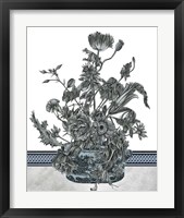 Framed 'Bouquet in China I' border=