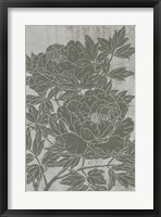 Framed Blooming Peony I